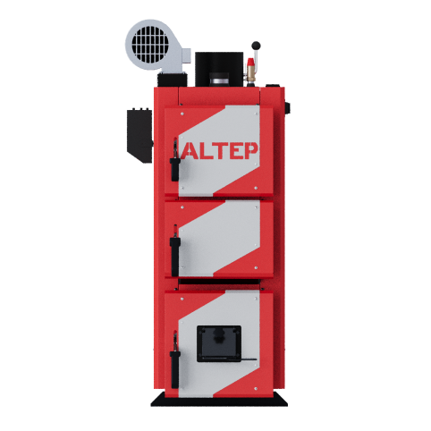 Котел опалювальний твердопаливний водогрійний "ALTEP" КТ-1 Е (CLASSIC Plus)